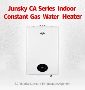 JunSky Residential CA Series 26L Delicate Appearance Water Gas Geyser Heater Price High Quality Low Price Gas Hot Water Heater