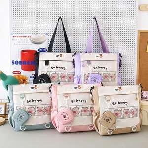 Sac fourre-tout en toile de coton de haute qualité, personnalisé en gros, avec logo imprimé - Product Image 1