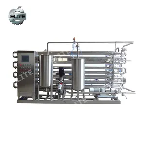 Ultra-high temperature uht tubular sterilizer for dairy juice milk drink fruit beverage yogurt sterilization machine