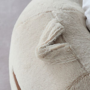 Luckysacc-PUF de terciopelo suave para adultos, sin <span class=keywords><strong>relleno</strong></span>, y esponjoso reclinable, para sofá, silla, con forma de lágrima - Product Image 4