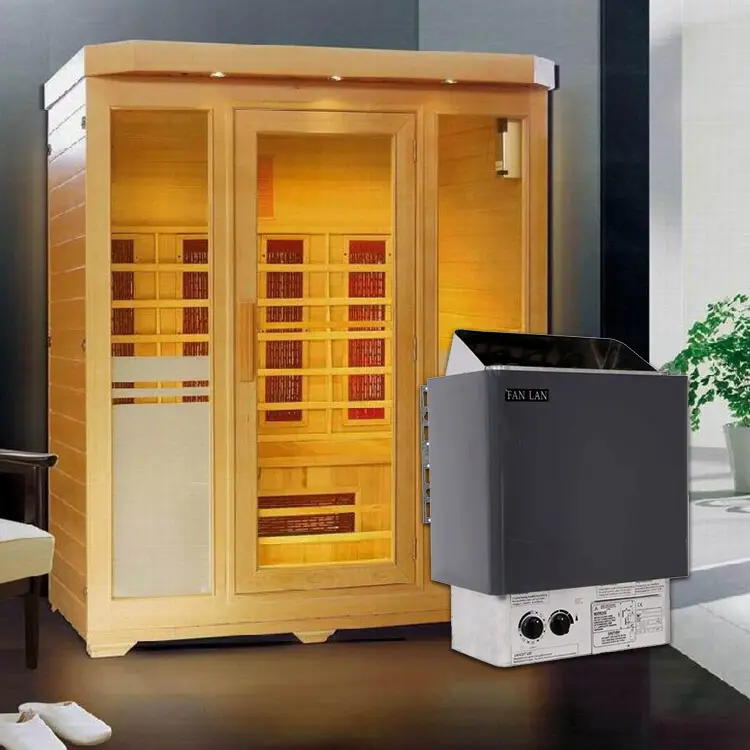 Satılık yüksek kaliteli sauna hemlock ahşap kuru buharlı sauna odası sauna