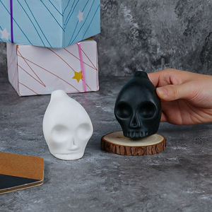 Fischietto della Morte Azteco, Strumento Maya in Ceramica Smaltata con <span class=keywords><strong>Suono</strong></span> Spaventoso a Forma di Teschio, Giocattolo per Scherzi, Accessorio Horror per Feste di Halloween - Product Image 3