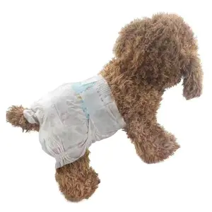 High Absorbent carbon advanced technology good price round female pet diaper