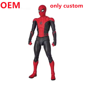 Personalizzato <span class=keywords><strong>Spiderman</strong></span> in PVC Mini Figure di film d'azione Marvel personaggio dei cartoni animati giocattolo per auto ornamenti scatola di imballaggio incluso - Product Image 6