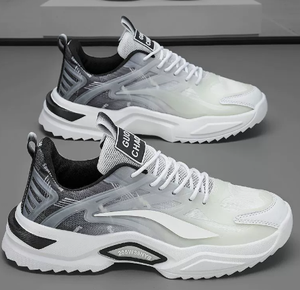 Zapatillas de moda versátiles de suela gruesa para hombre, estilo casual, deportivas, ligeras, de secado rápido, tendencia primavera-verano 2026 - Product Image 2