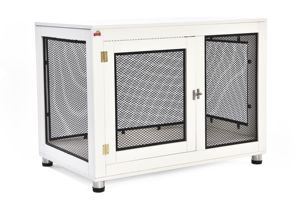 Fabbrica personalizzare moderna cassa per cani doppie porte avanzate grande cuccia per cani - Product Image 2