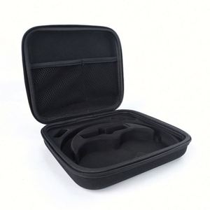 Étui rigide grand format pour casque audio, étanche, en EVA, pour voyage, boîte de rangement pour casque, noir, Oxford, sac pour casque sans fil en EVA - Product Image 4