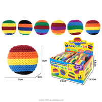 En stock, prêt à être expédié, MOQ 1 pièce, couleur personnalisée, forme de dessin animé, Pokeball portable tricoté pour enfants