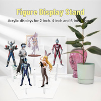 Support de présentation en acrylique transparent à 10 niveaux pour figurines Funko POP et figurines d'action