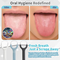 Grattoir à langue en acier inoxydable 304 en forme de Y avec logo personnalisé, améliore l'hygiène buccale, réduit la mauvaise haleine, outil de nettoyage de la langue