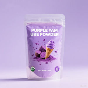 Paket kustom bubuk ubi ungu kualitas terbaik bubuk Ube Poudre murni - Product Image 2