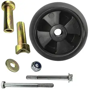 Roda Dek Baru + 6 Buah Kit Perangkat Keras untuk JOHN DEERE AM133602 AM116299 M111489 Dek 38 "dan 48"