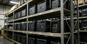 Stackable Modular Solar Battery Rack Heavy Duty Storage <b>Bracket</b> for Home Energy Storage System - Product Image 5