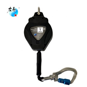 Dispositivi per contenitori di linea di vita verticale costruzione sistema di binari rigidi protezione anticaduta personale linea di vita retrattile da 6 metri - Product Image 3