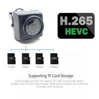 Kamera POE resolusi tinggi 2MP 4MP penglihatan malam kamera untuk tampilan belakang mobil Audio pengawasan keamanan Video P2P RJ45 Cloud/kartu memori