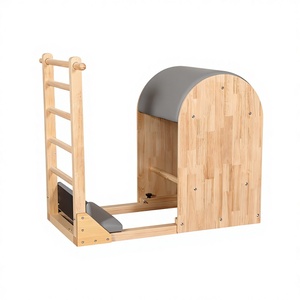 Attrezzatura Multifunzione per Pilates: Ladder Barrel Curvo in Pelle Sintetica per Yoga e Allenamento Privato - Eight Thousand - Product Image 3