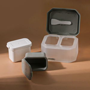 Contenitore per Crema a Bocca Larga in Plastica Opaca, Barattolo Cosmetico Rotondo Beige da 500ml per Balsamo Detergente, Burro per Capelli e Corpo - Product Image 4