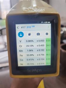 เครื่องวิเคราะห์ Sciaps X-50 XRF/เครื่องวิเคราะห์โลหะแบบพกพา XRF/เครื่องวิเคราะห์แบบพกพาด้วยรังสีเอกซ์/เครื่องวิเคราะห์โลหะ OEM 220v - Product Image 4