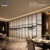 Cloison acoustique mobile insonorisée, cloison coulissante, hauteur personnalisée, bureau, salle de banquet