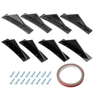4 <b>Car</b> Mounted Rear Spoiler Chassis Triangular Decorative Spoiler Bumper Corner Guard Lower Guard Universal - Product Image 3