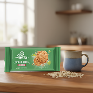 Biscuits classiques Lazzaroni, céréales sucrées croustillantes, 240g x 11 pièces, pack familial, prêts à manger, pour les besoins quotidiens de collations - Product Image 3