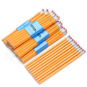 Lápices Estándar de Madera HB para Material Escolar <span class=keywords><strong>al</strong></span> <span class=keywords><strong>por</strong></span> <span class=keywords><strong>Mayor</strong></span>, con Logotipo Personalizado Impreso para Niños, Escritura Suave - Product Image 1