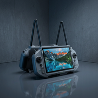 Station de sol pour drone, véhicule, navire avec écran haute luminosité de 101 pouces, télécommande Android et image externe optionnelle