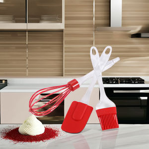 סיליקון שאינו מקל חום עמיד בפני חום עגול דפוס אפייה כלים להגדיר מטבח כלי בישול - Product Image 5