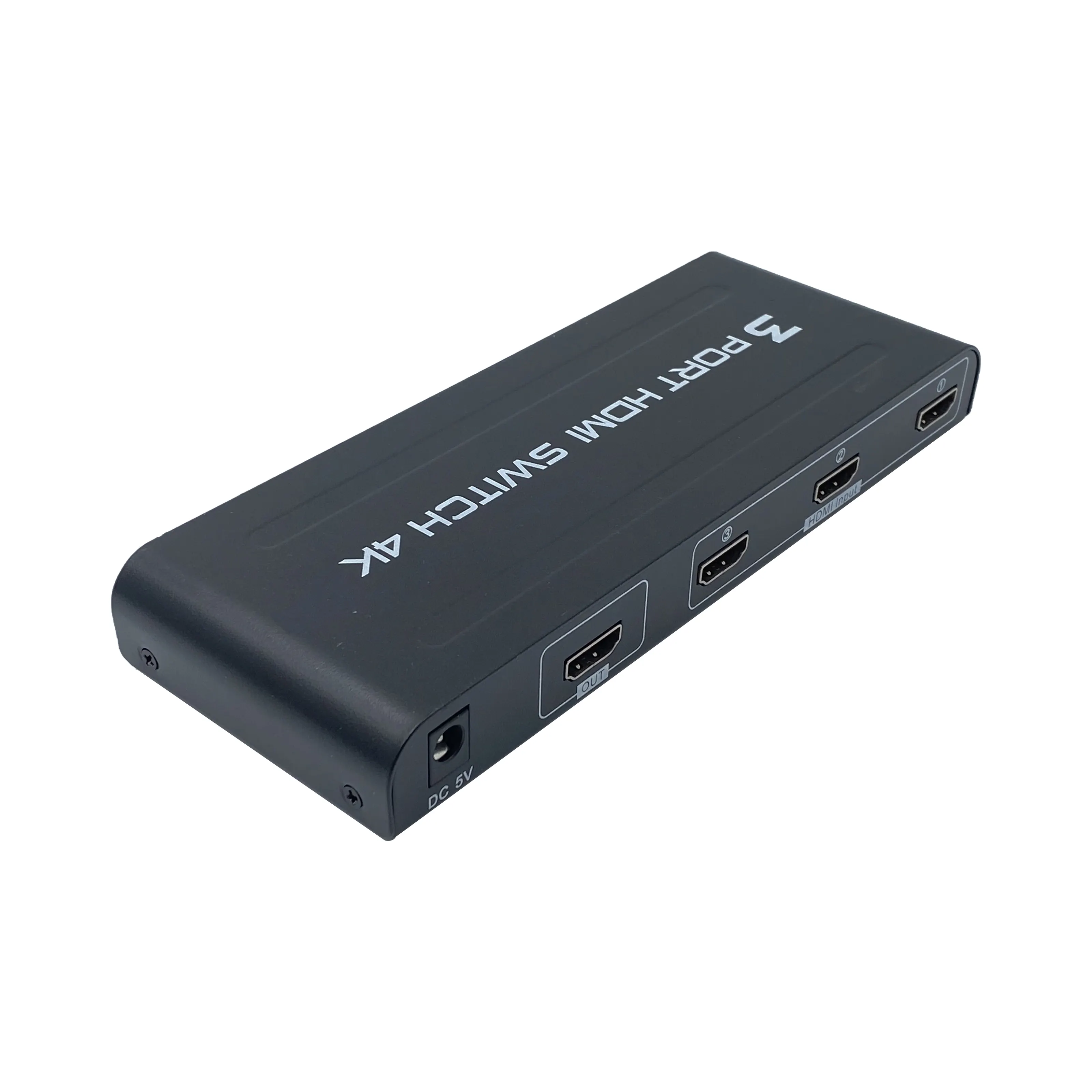 Switch-Box 3 × 1 Port 4 K HDMI 1.4 Schwarze PVC-Kartonbox Aoc Monitor auf Lager 3 in 1 OUT 4 K HDMI-SCHALTER Nickelplattiert