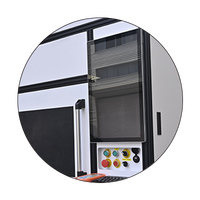 Petite machine de découpe laser à fibre 3 axes avec système de commande par servomoteur, machine de découpe CNC de métal Au3tech