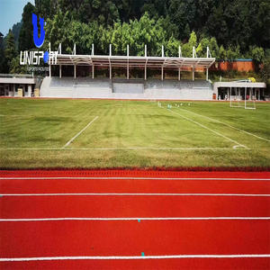 Piste de course en caoutchouc de 400m pour piste de course de stade ou tapis en caoutchouc produit d'herbe artificielle - Product Image 6