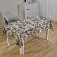 Nappe en PVC métallique brillante à motif floral RNPT, avec support tissé, imperméable et facile à nettoyer, pour table à manger