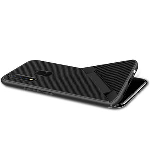 Fibra de carbono suave TPU teléfono caso VIVO Y19 <span class=keywords><strong>Vivan</strong></span> serie soporte - Product Image 3