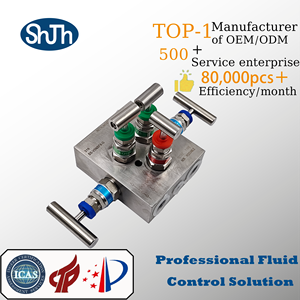 Valvola a Spillo Idraulica a Due Vie Tipo SHJH-LOK in Acciaio Inox 316 con Standard ASME ASTM ANSI BS EN DIN - Product Image 4