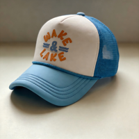 Topi Trucker Desain Custom Puff Printing 2026, Laris Manis, Jaring Belakang, Snapback, Dapat Disesuaikan, Bernapas, Topi Outdoor untuk Unisex