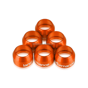 Kit de couvercles de soupapes de purge en aluminium pour maître-cylindres, étriers et <span class=keywords><strong>embrayage</strong></span> de moto HYPERMOTARD 1100 pour <span class=keywords><strong>DUCATI</strong></span> HYPERMOTARD1100 - Product Image 2