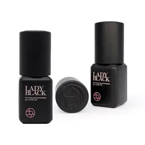 Wholesale Lady Black Glue Private Label Strong Korea Eyelasn Extension Glue Adhesive