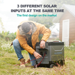 Générateur solaire portable ALLPOWERS 5KW 6KW 10KW, station d'alimentation de secours pour la maison, le camping et les situations d'urgence, station d'alimentation solaire portable - Product Image 2