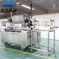 Nouvelle machine à biscuits chinoise à 3 couleurs entièrement automatique en acier inoxydable 304, ligne de production de biscuits