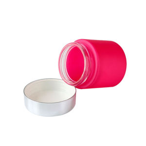 Frascos de Vidrio Rosado Rojo de Grado Alimenticio de 3.5g con Tapas de Rosca a Prueba de Niños para Envasado de Cápsulas de Flores Secas - Product Image 4