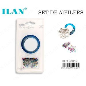 Set di affilatori Ilan con perni colorati per cucito e artigianato 28042 - Product Image 1