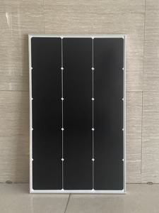 Panneau solaire ABC esthétique tout noir 100W 120W 150W pour l'intégration architecturale et l'harmonie des bâtiments - Product Image 2
