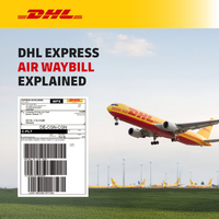 Transport Aérien Express Rapide DHL Expédition Internationale de Chine vers les États-Unis/Royaume-Uni/Europe/Maroc/Pérou/Suisse Porte à Porte