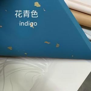 Papel Decorativo Chino Xuan <span class=keywords><strong>de</strong></span> Color Pastel con Destellos Dorados, Rollo <span class=keywords><strong>de</strong></span> Papel para Caligrafía y Pintura <span class=keywords><strong>de</strong></span> Tamaño Medio - Product Image 6