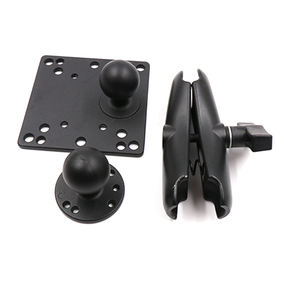 Support de boule en aluminium marin de 1.5 pouces 38mm CSizes avec plaque Vesa 100X100mm pour support de tablette de véhicule - Product Image 5