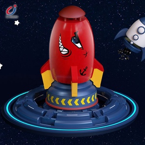 Hengji-Juego de cohete de agua con rotación, lanzador de plástico para exteriores, verano <span class=keywords><strong>360</strong></span> - Product Image 4