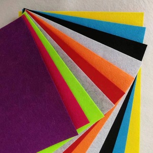 Vải không dệt nhiều màu sắc bán buôn, chất liệu sợi hóa học, vải nỉ dùng làm đồ thủ công mầm <span class=keywords><strong>non</strong></span> - Vải dệt kim dính dùng cho các dự án thủ công - Product Image 4