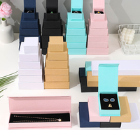 Boîte à bijoux magnétique personnalisée en gros, boîte d'emballage de luxe pour bijoux, boîte organisatrice de bijoux pour petites entreprises
