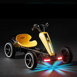 2025 <span class=keywords><strong>Karting</strong></span> plegable para bebés 6V Coche eléctrico para niños 4 ruedas todoterreno Go Kart eléctrico con luz - Product Image 6
