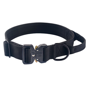 K11 New Durable <strong>Tactical</strong> Nylon <strong>Dog</strong> Training <strong>Collar</strong> for Medium/Large <strong>Dogs</strong> Adjustable Explosion-Proof Ribbon Decorations Padded - Product Image 6